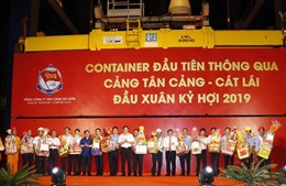 Tân cảng Sài Gòn phấn đấu &#39;cán đích&#39; 5 triệu TEU hàng container năm 2019