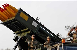 Ấn Độ thử hệ thống rốckét phóng loạt gần biên giới với Pakistan
