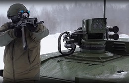 Nga tung video xe tăng không người lái, chiến binh robot đáng gờm