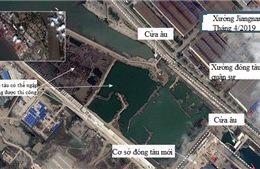 Lộ ảnh đóng tàu sân bay thứ ba của Trung Quốc