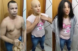 Thủ lĩnh băng ma túy khét tiếng Brazil giả gái để vượt ngục