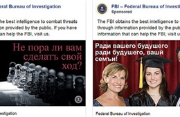 FBI công khai tuyển điệp viên Nga trên Facebook