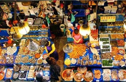 Ghé chợ hải sản gần 100 tuổi tại Hàn Quốc