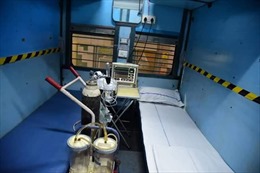 Ấn Độ và Pakistan chuyển tàu hỏa thành bệnh viện dã chiến chống COVID-19
