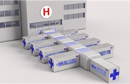 Thiết kế biến container thành bệnh viện điều trị COVID-19