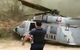 Cảnh tượng gây sốc trong tai nạn trực thăng quân sự Mexico
