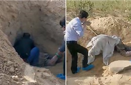 Cảnh sát Trung Quốc cứu cụ bà bị con trai chôn sống 3 ngày