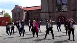 Thủ tướng Na Uy cùng các bộ trưởng nhảy &#39;giãn cách xã hội&#39;