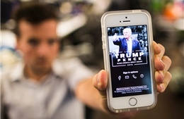 Chiến dịch tranh cử của Tổng thống Trump dùng ứng dụng thay thế mạng xã hội