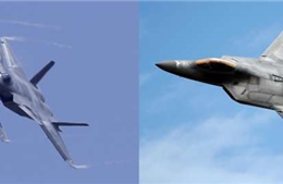 So sánh tiêm kích tàng hình J-20 của Trung Quốc và F-22 của Mỹ