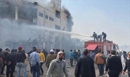 Cháy nhà máy may mặc ở Ai Cập, 20 người chết