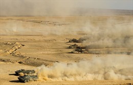 Nga &#39;thử lửa&#39; vũ khí mới khi tập trận gần biên giới Afghanistan