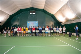 Giải quần vợt mùa Đông 2021 của người Việt tại LB Nga kết thúc tốt đẹp