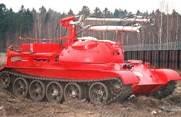 Những mẫu xe tăng cứu hỏa độc đáo từ thời Liên Xô