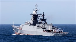 Video chiến hạm Nga rời cảng để tham gia nhiệm vụ ‘đường dài’