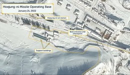 Hình ảnh vệ tinh cho thấy căn cứ tên lửa mới của Triều Tiên gần Trung Quốc