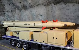 Cận cảnh tên lửa mới của Iran được cho có thể tấn công căn cứ Mỹ