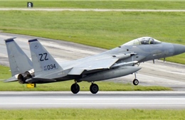 Tiêm kích F-15 của Mỹ suýt gặp nạn trên bầu trời Anh vì khinh khí cầu