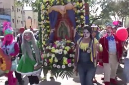 Lễ hội hành hương vui nhộn ở Mexico