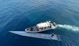Hải quân Colombia phát hiện &#39;tàu ngầm ma&#39; chở hơn 1 tấn cocaine