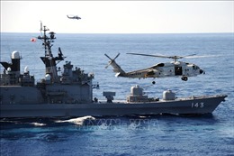 Lực lượng tuần duyên Mỹ, Nhật Bản, Philippines lần đầu tập trận hải quân chung