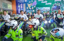 Thủ đô Thái Lan ra mắt đoàn xe máy cứu thương