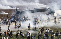 Video người biểu tình tràn vào căn cứ quân sự Mỹ đồn trú tại Thổ Nhĩ Kỳ
