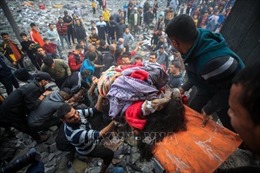 Có tới 297 người Palestine chết trong 24 giờ giao tranh ở Gaza