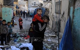 Tình cảnh tại thành phố biên giới nơi gần nửa dân số Gaza đang sống chen chúc 