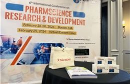 Sunkovir và Sao Thái Dương ghi dấu ấn tại Hội nghị quốc tế nghiên cứu dược phẩm ở Boston