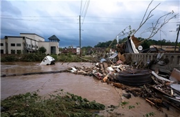 Hình ảnh tiểu bang North Carolina của Mỹ &#39;xơ xác&#39; sau bão Helene