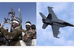 Houthi tự nhận bắn tiêm kích F-18 rơi khỏi tàu sân bay Mỹ