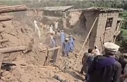 Taliban đề nghị cộng đồng quốc tế hỗ trợ sau trận động đất rung chuyển Afghanistan