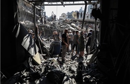 Người Gaza bắt đầu hành trình tìm người thân giữa đống hoang tàn 