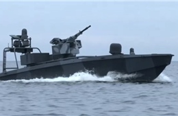 Ukraine nâng cấp xuồng không người lái &#39;Sea Baby&#39;