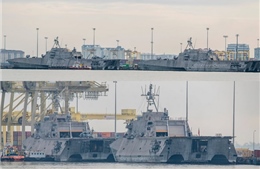 Hai tàu săn thủy lôi của Mỹ ở Trung Đông bất ngờ xuất hiện tại châu Á