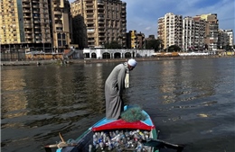 Khi rác nhựa trên sông Nile mang lại thu nhập cao hơn cả đánh cá 