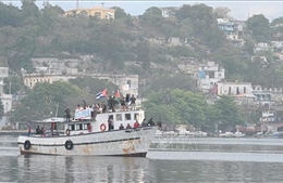 Hải quân Mexico tìm kiếm thuyền chở hàng viện trợ tới Cuba mất tích trên biển