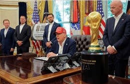 Khả năng Tổng thống Trump dự trận ra quân của đội tuyển Mỹ tại World Cup
