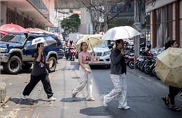 Thủ đô Thái Lan nóng ngột ngạt với chỉ số nhiệt chạm ngưỡng 51,9°C