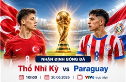 Dự đoán tỉ số Thổ Nhĩ Kỳ vs Paraguay (bảng D World Cup 2026 ): 3 điểm cho người Thổ