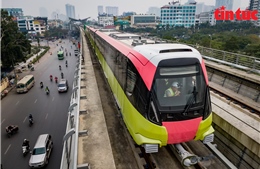 Metro Nhổn - Ga Hà Nội: chạy thử đoạn trên cao tháng 12/2022, khoan 4 km ngầm năm 2023