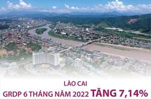 Lào Cai: GRDP 6 tháng năm 2022 tăng 7,14%
