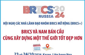 BRICS và Nam bán cầu cùng xây dựng một thế giới tốt đẹp hơn