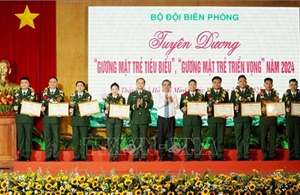 Bộ đội Biên phòng tuyên dương 20 gương mặt trẻ tiêu biểu, triển vọng năm 2024