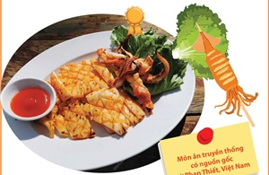 Mực một nắng Việt vào top 10 món mực ngon thế giới