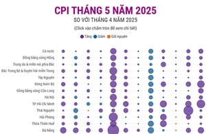 CPI tháng 5 năm 2025