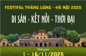 Festival Thăng Long - Hà Nội 2025: Di sản - Kết nối - Thời đại
