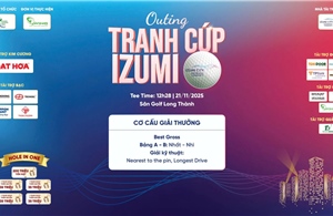 Outing Tranh Cúp Izumi 2025: Sân chơi gắn kết cộng đồng golfer - doanh nhân