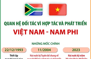 Quan hệ Đối tác vì hợp tác và phát triển Việt Nam - Nam Phi
